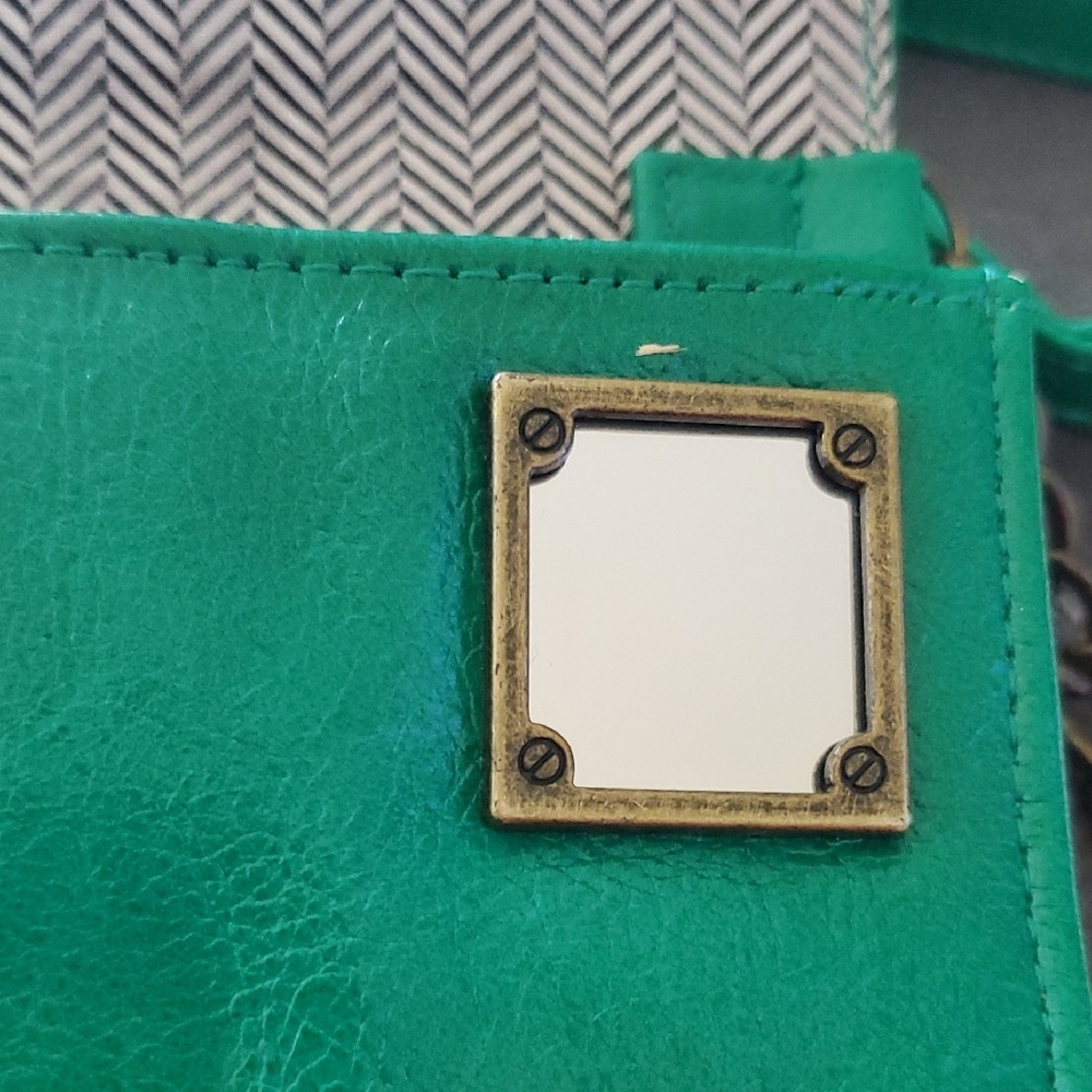Steve Madden Green Crossbody Bag with Chain Strap - Picture 8 of 13